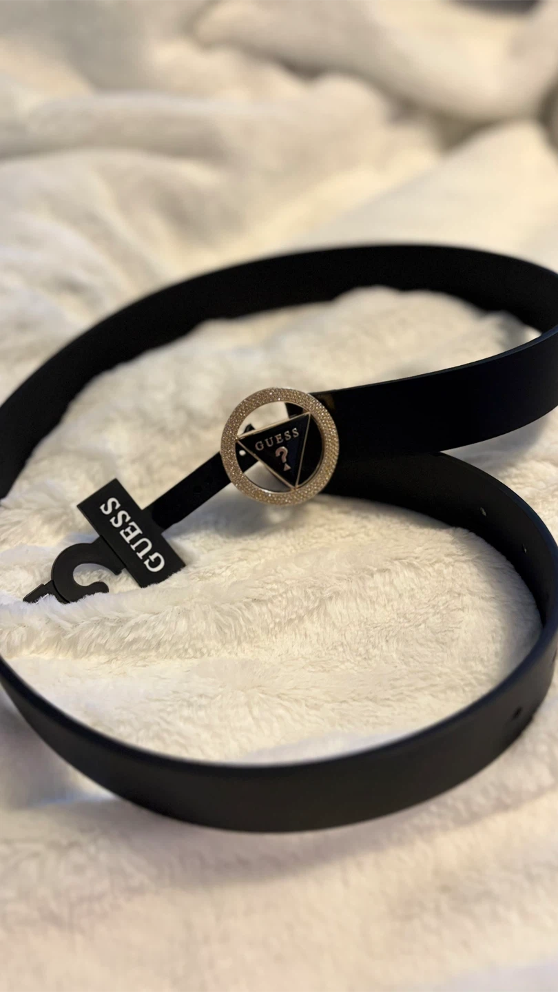 NEW Guess Black Belt Size M - photo 2