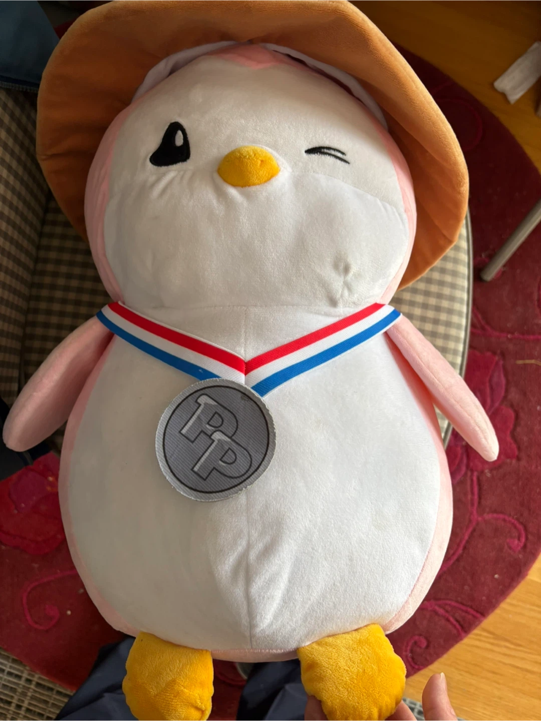 Penguin Plush with Hat and Medal 13*20inches - photo 3