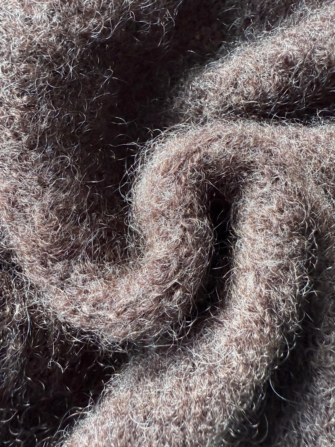 Surprise Brown Mohair Cardigan - photo 4