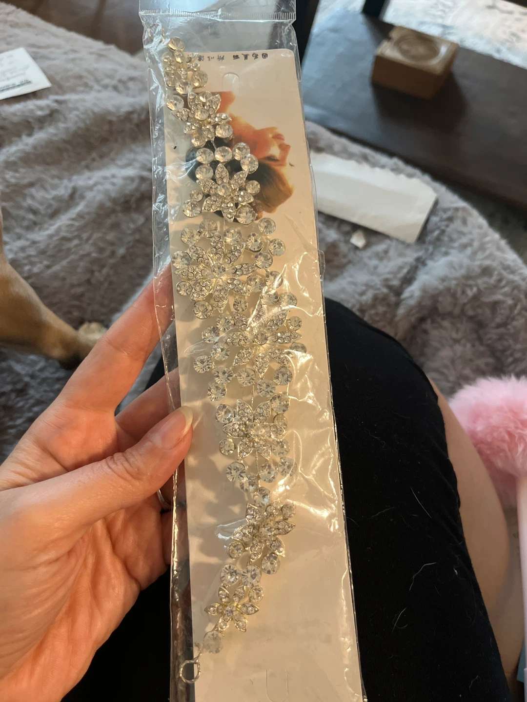 Rhinestone Bridal Hair Vine Headpiece - New