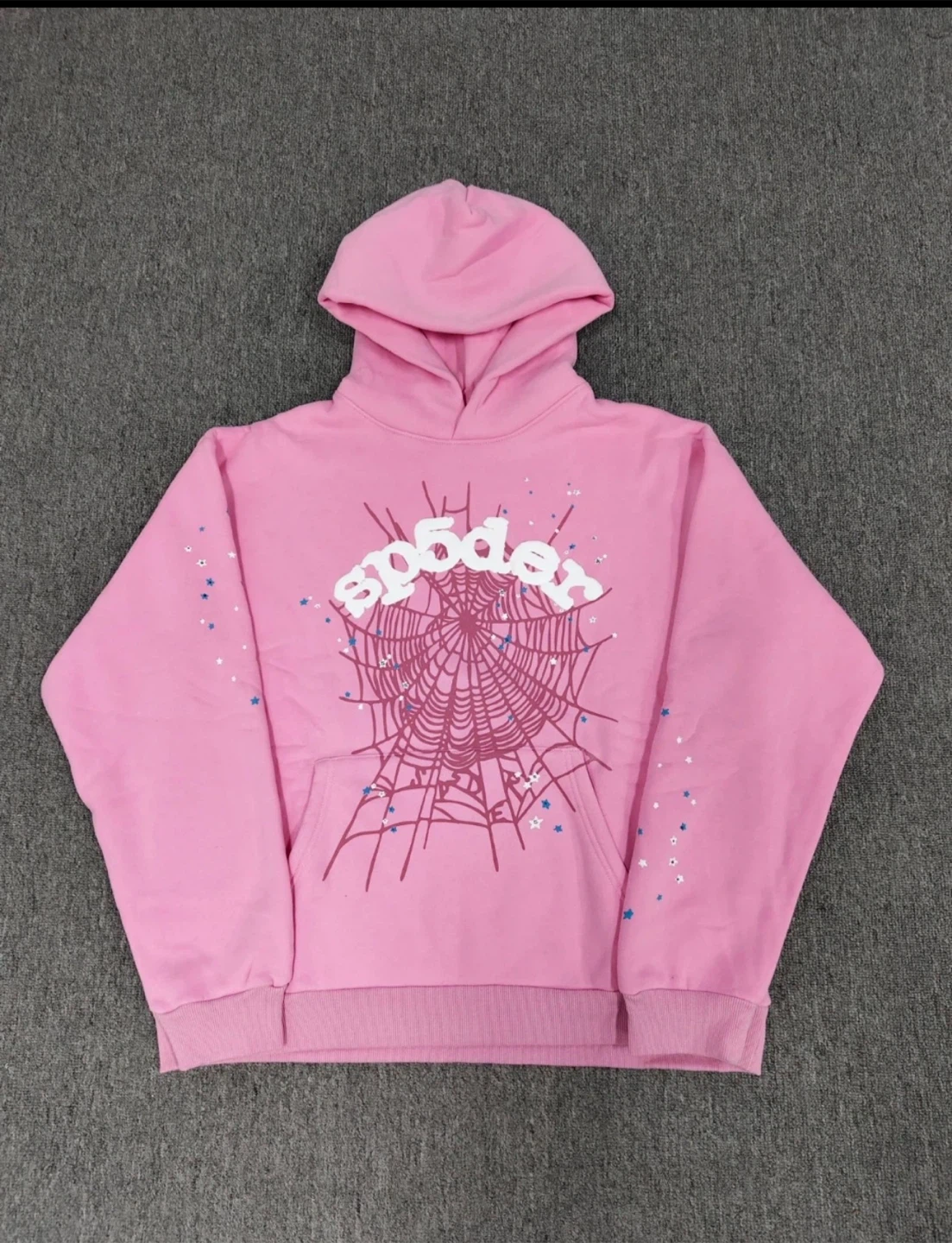 Sp5der Pink Hoodie