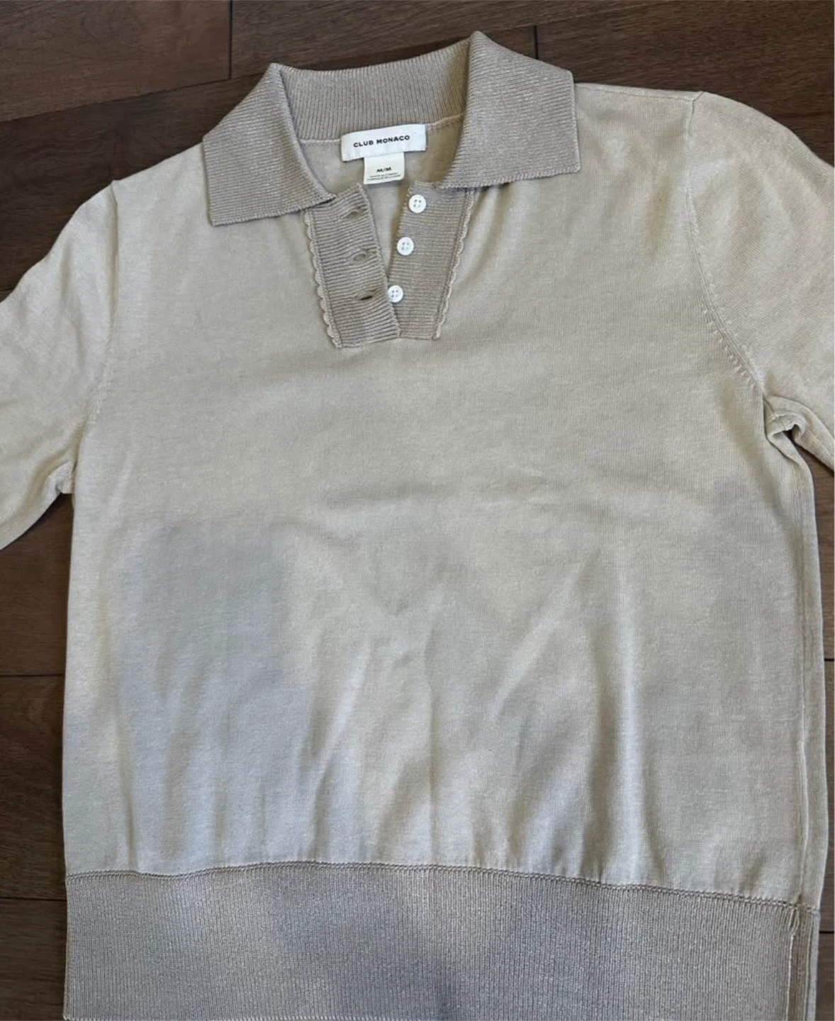 Club Monaco Polo Shirt - Size M - photo 2