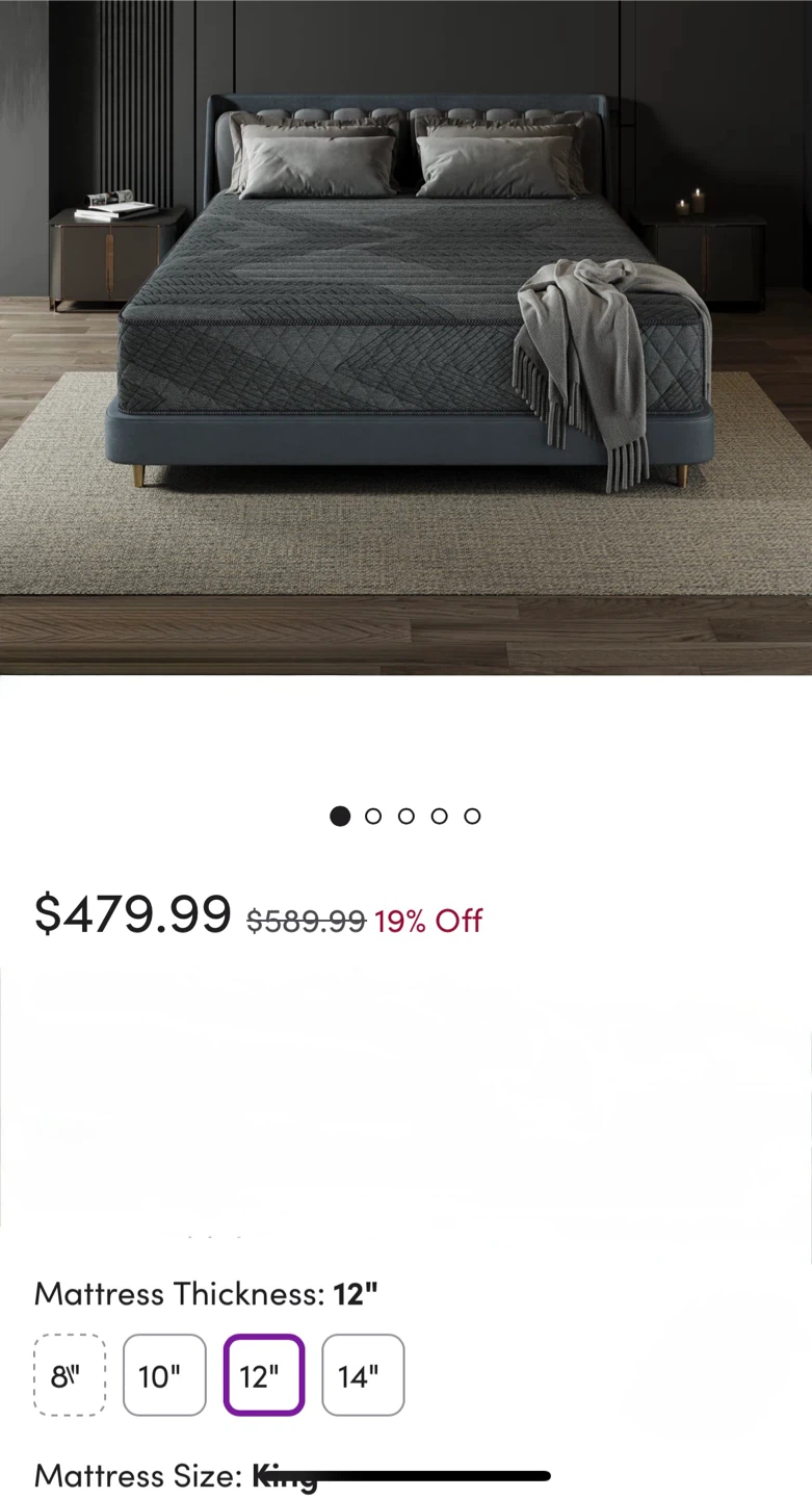 King Size Mattress - Brand New in Box