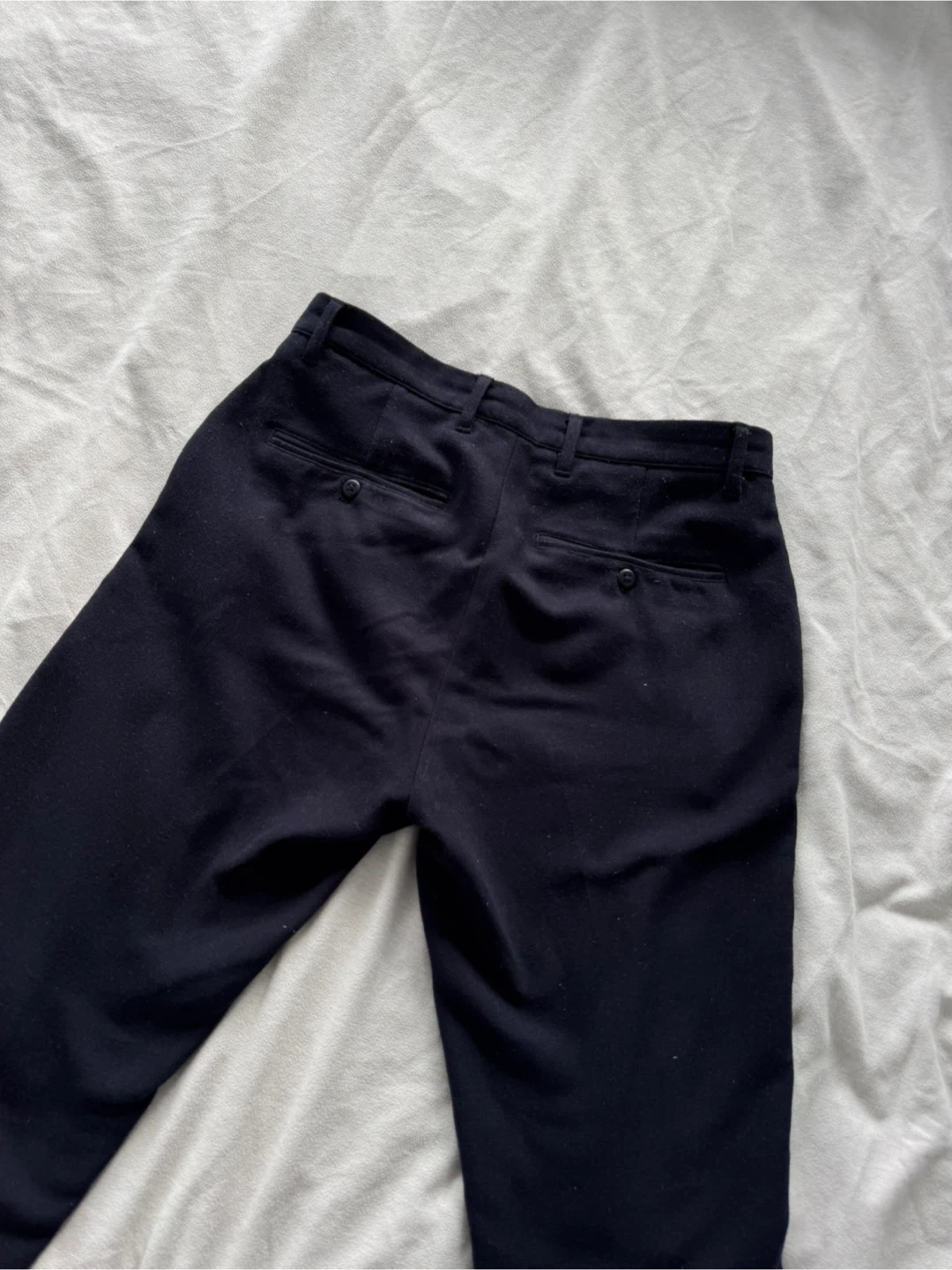 Zara Men's Chino Pants, Navy Blue - photo 5