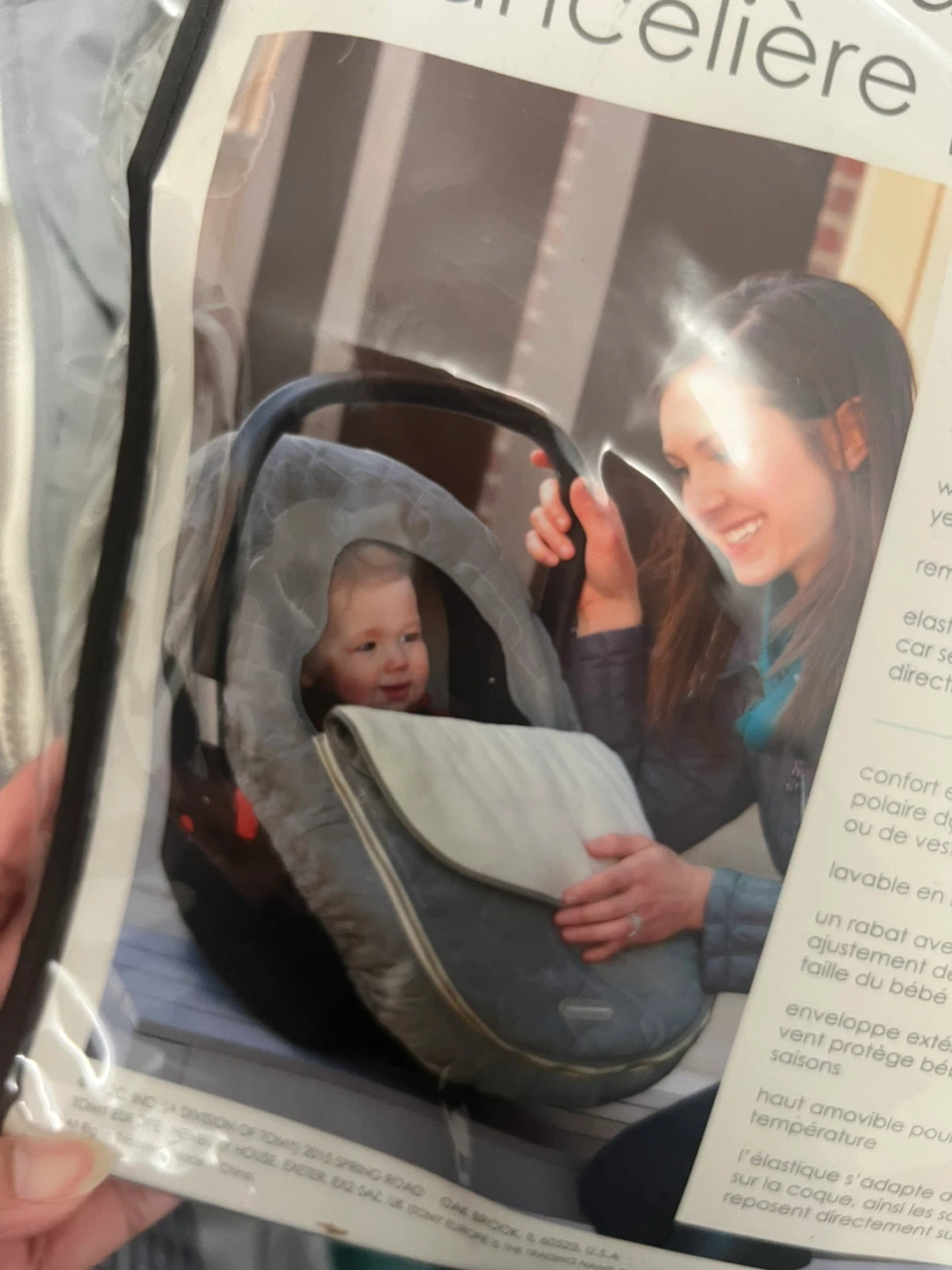 JJ Cole Car Seat Cover - Grey - photo 2