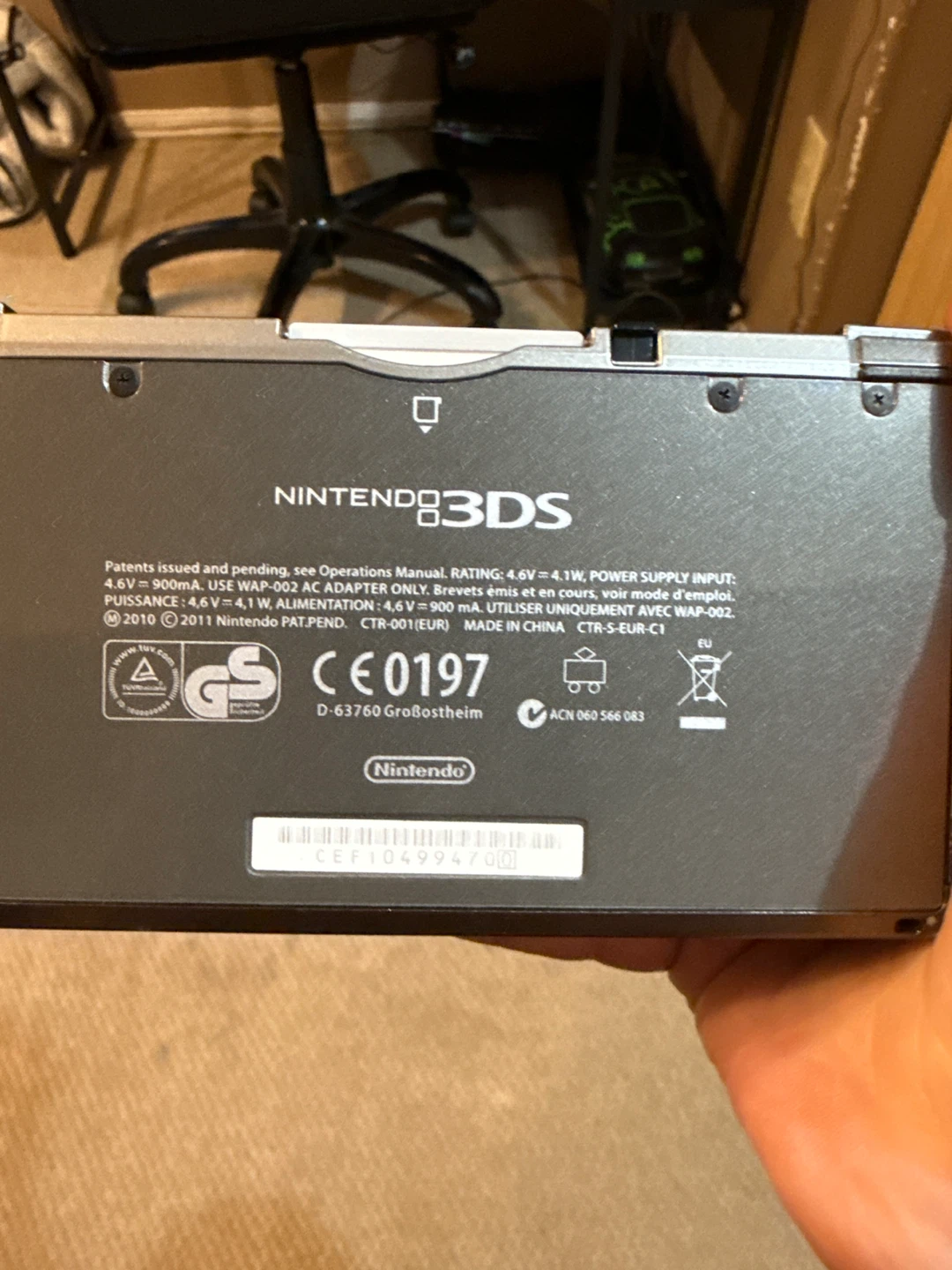 Nintendo 3DS Handheld Console - photo 3
