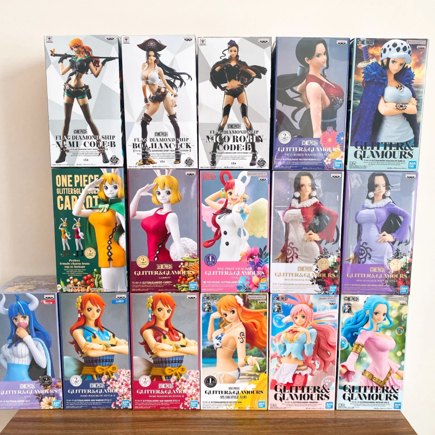 One Piece Glitter & Glamours Figure Lot