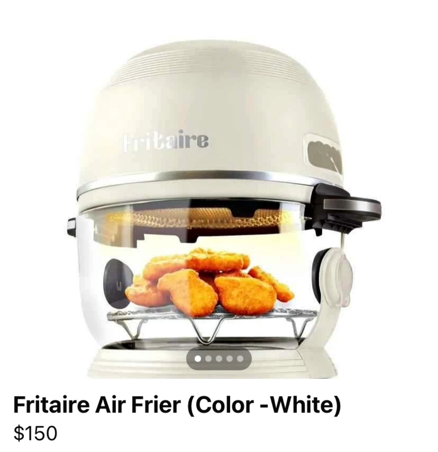 Fritaire Air Fryer - White