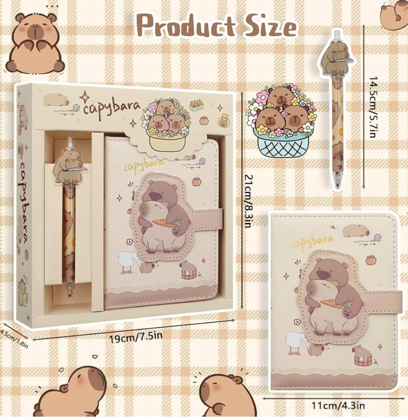 Capybara Stationery Set - New in Box! - photo 3