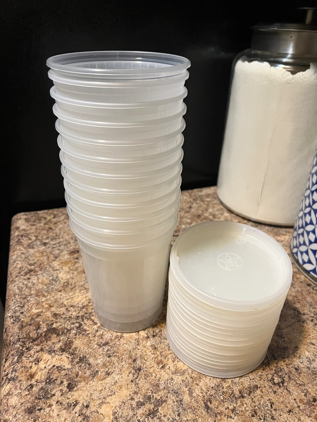 Plastic Food Storage Containers with Lids