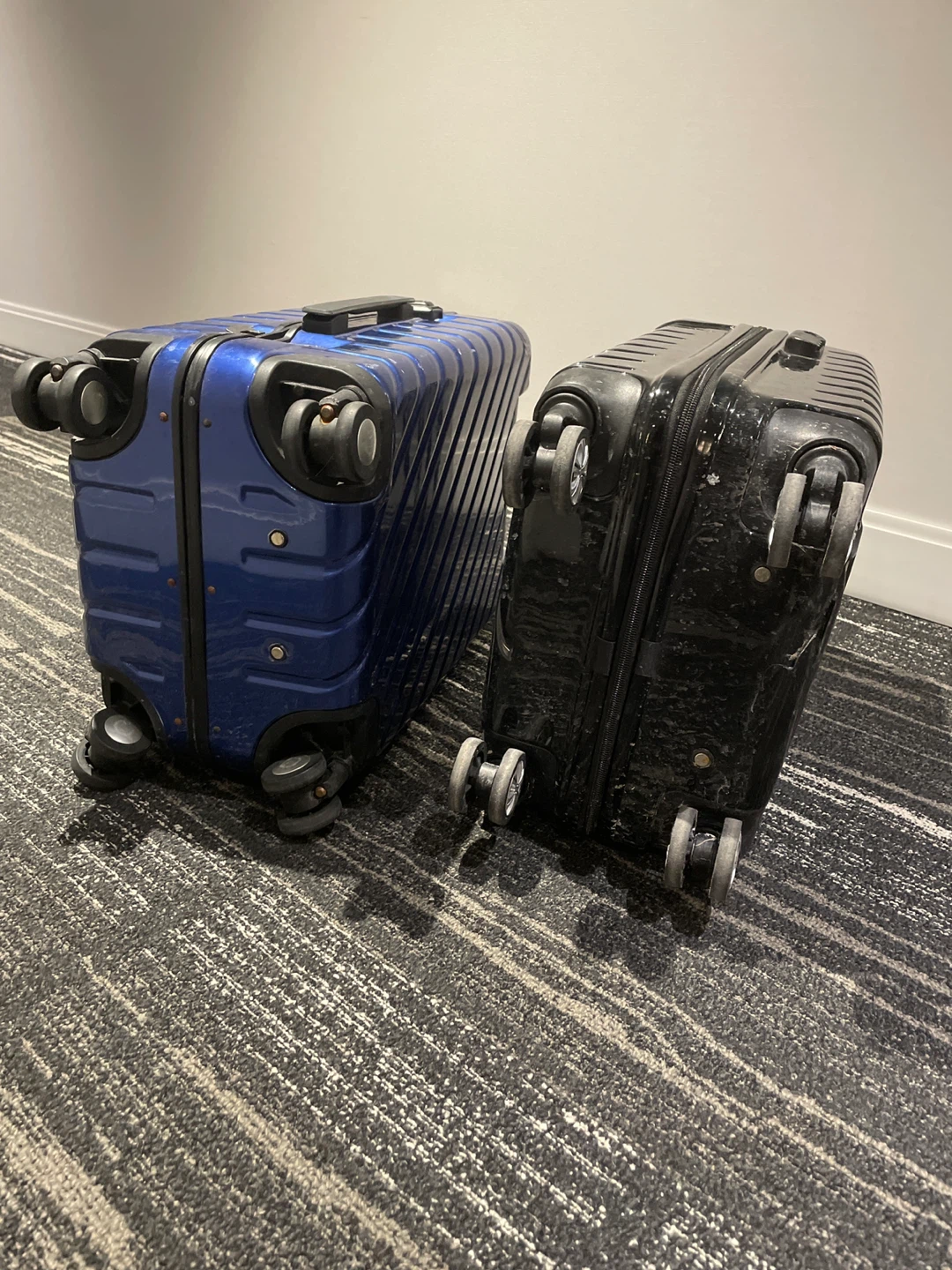 Blue Hardside Carry-On Luggage - photo 3