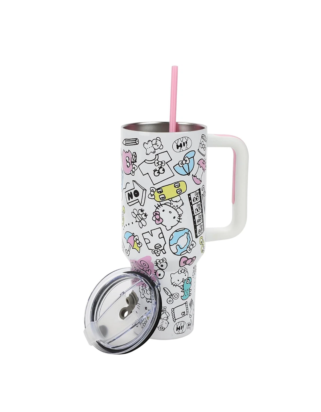 Hello Kitty 40oz Tumbler with Straw - NEW - photo 5