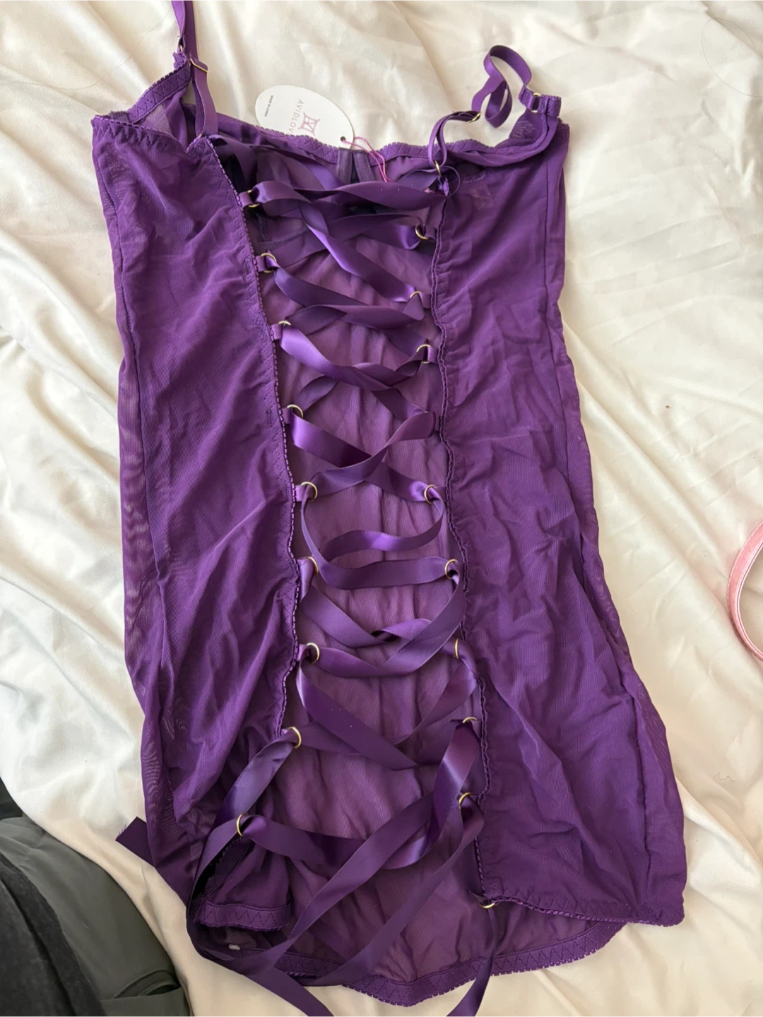 Avidlove New Purple Lingerie Set - photo 5