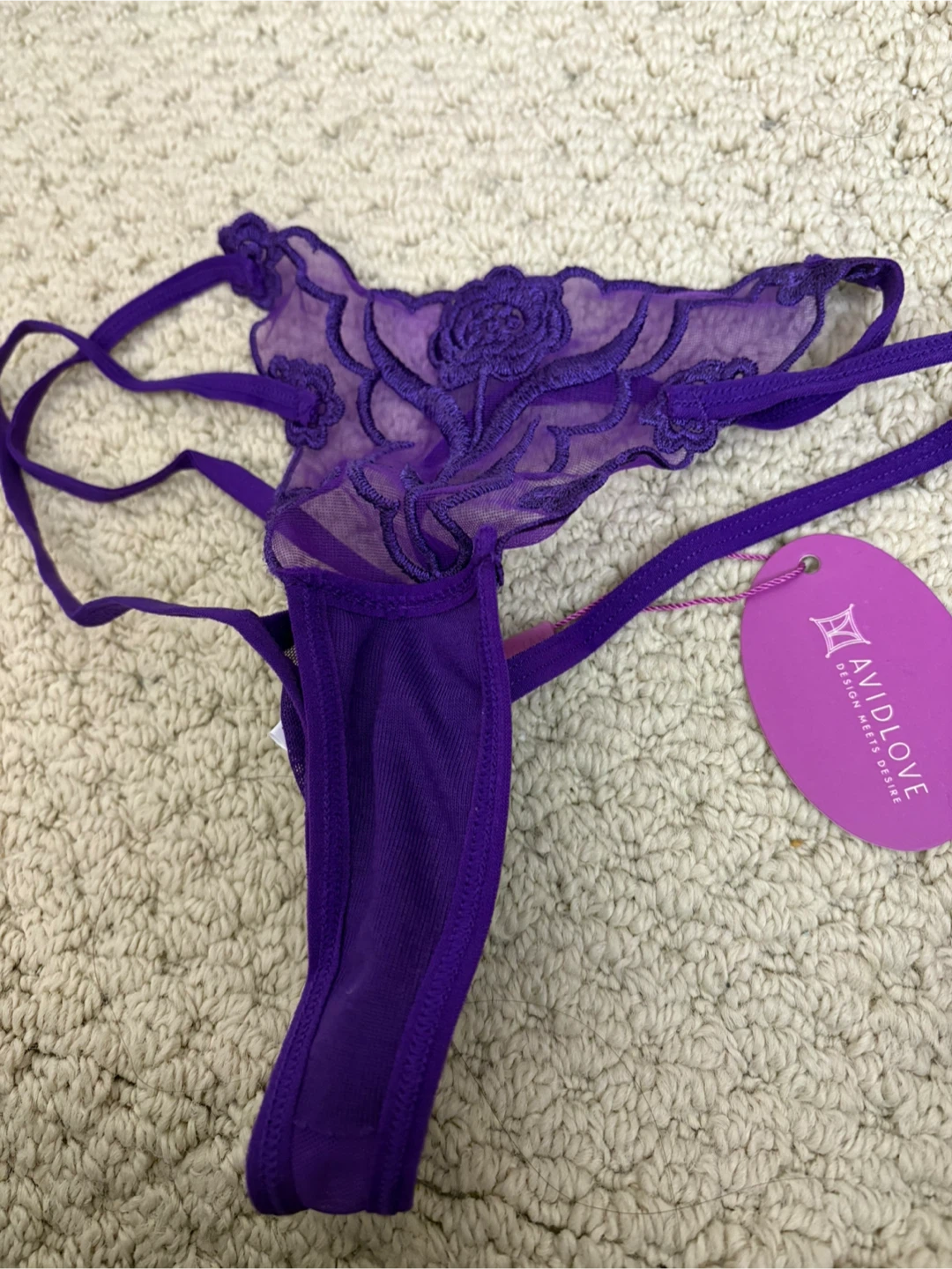 Avidlove New Purple Lingerie Set - photo 3