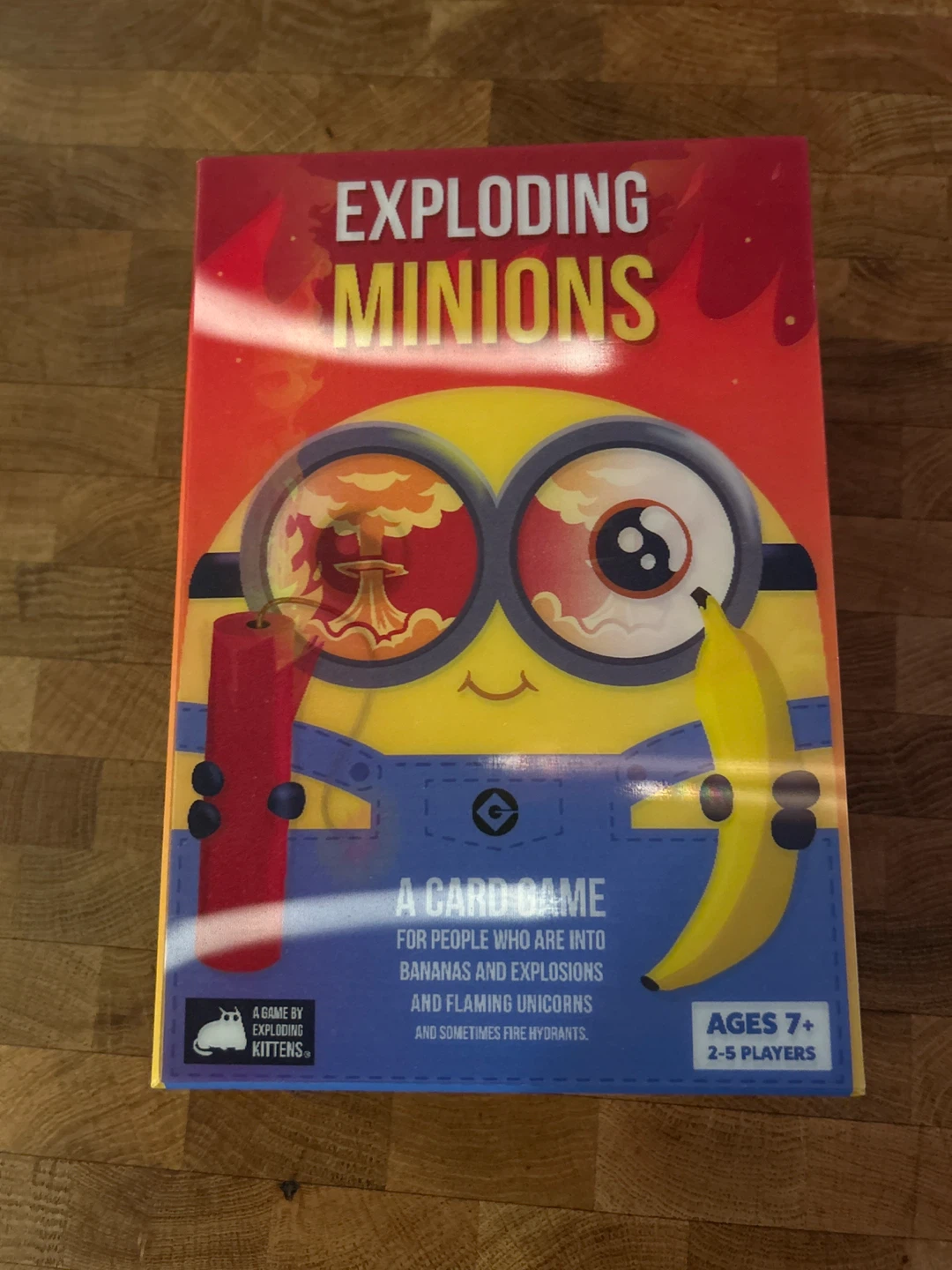 Exploding Minions Card Game - Ages 7+