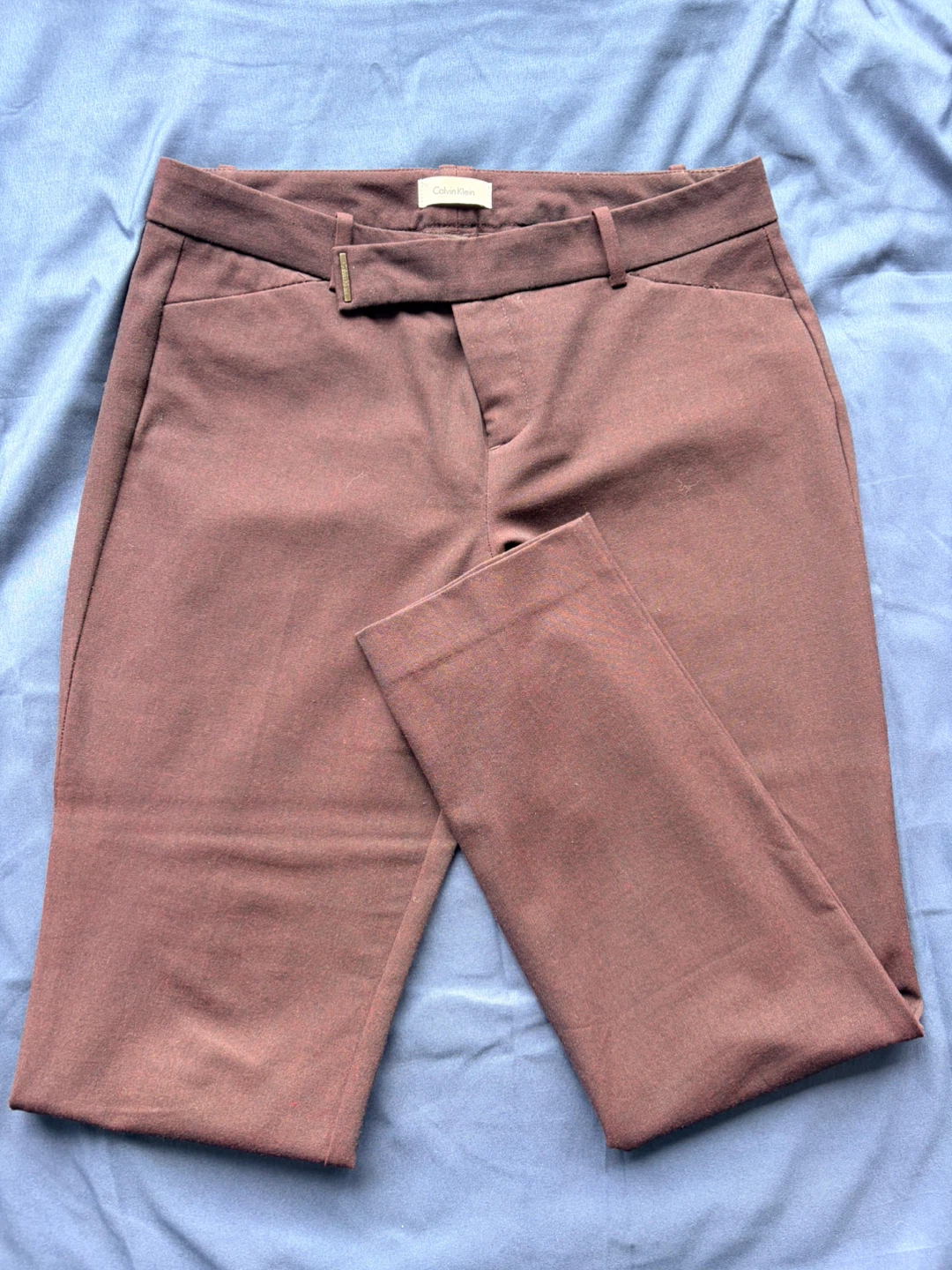 Calvin Klein Burgundy Pants - Size 6