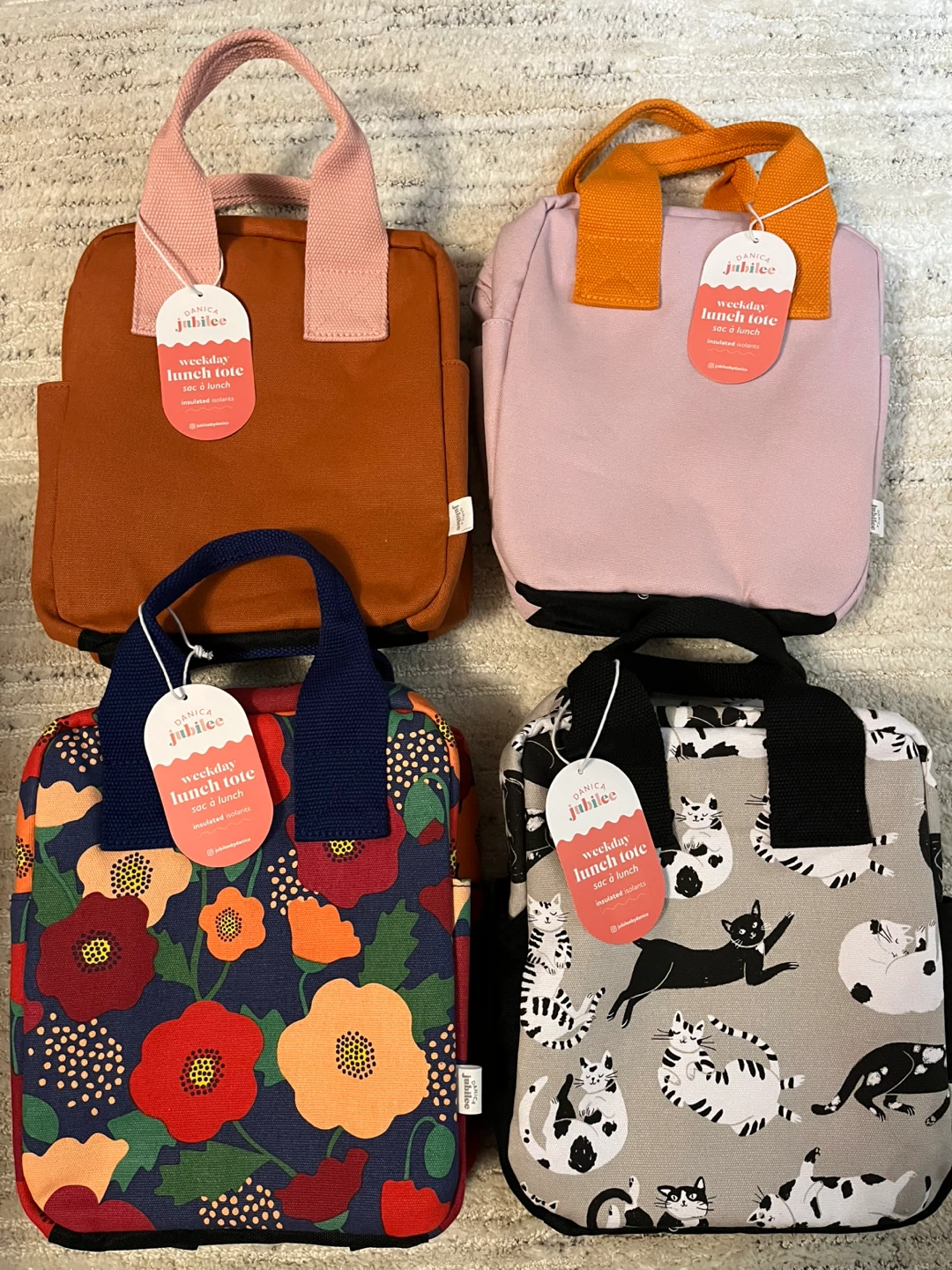 Danica Studio Weekday Lunch Tote - Wild Orchid