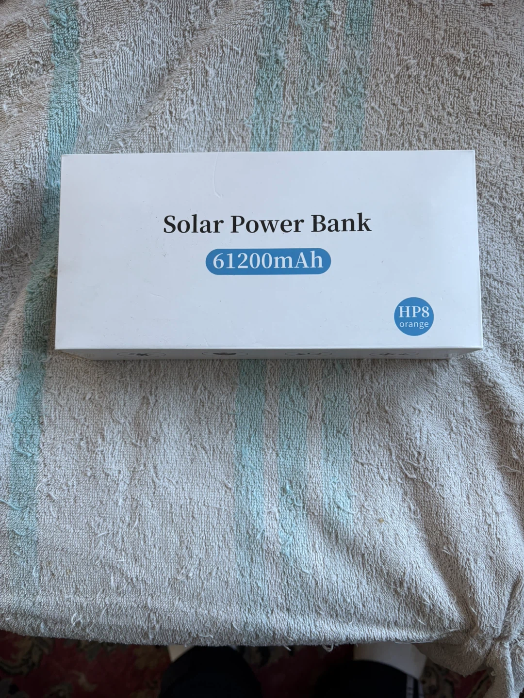Solar Power Bank 61200mAh - HP8 Orange