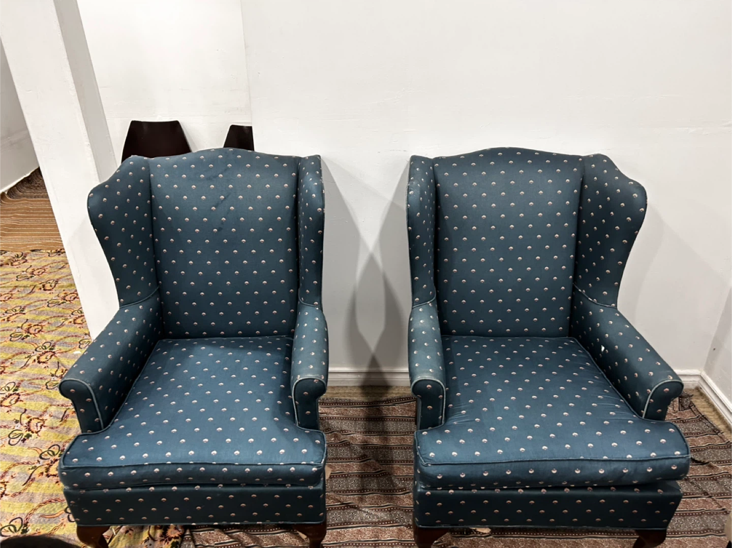 Wingback Armchairs - Set of 2 - photo 4