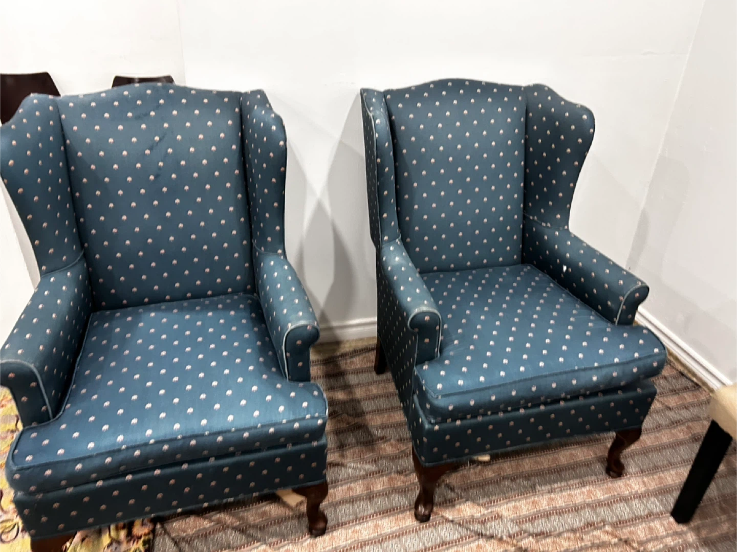 Wingback Armchairs - Set of 2 - photo 5
