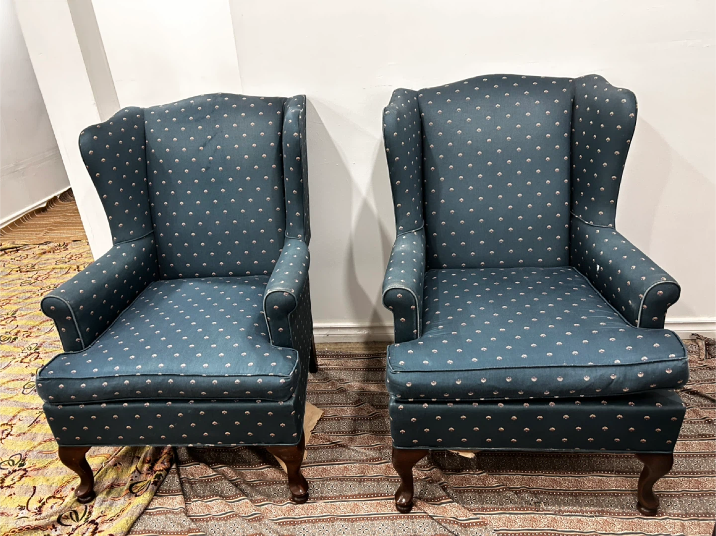Wingback Armchairs - Set of 2 - photo 3