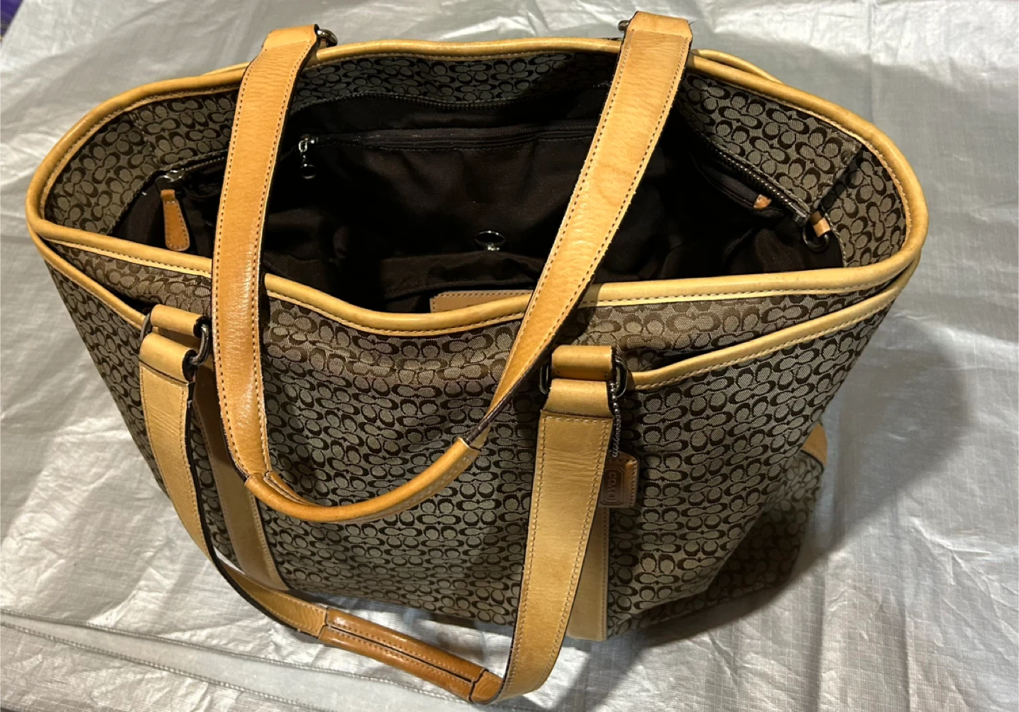 Coach Signature Print Tote Bag - photo 2