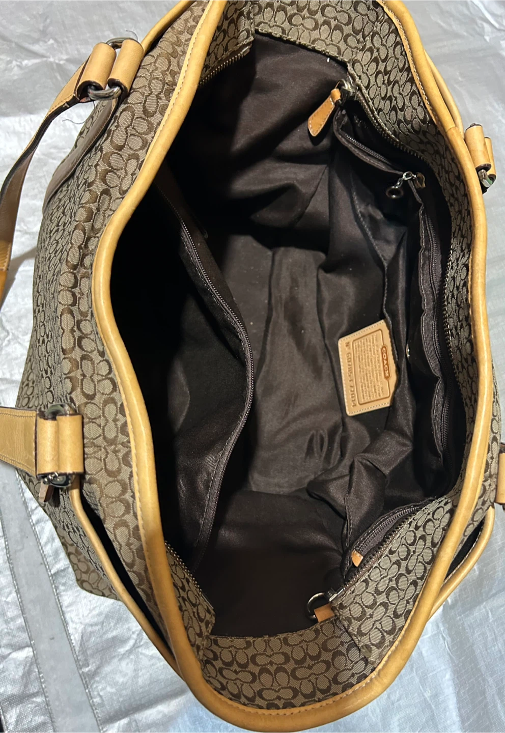 Coach Signature Print Tote Bag - photo 3