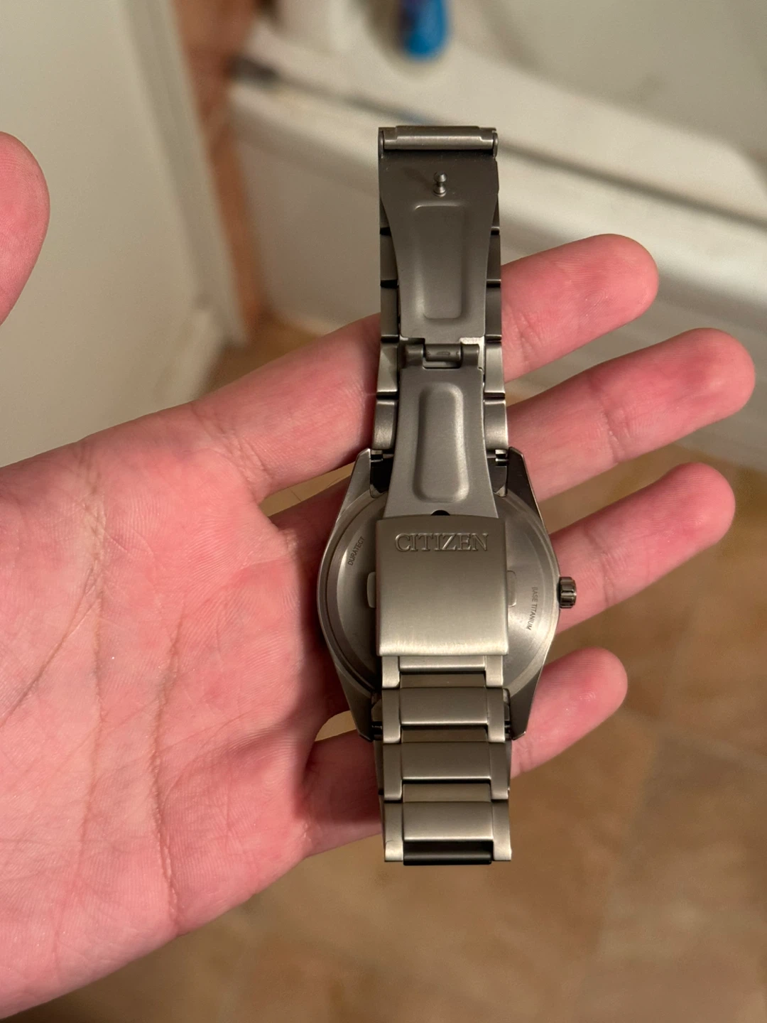 Authentic‼️Citizen Eco-Drive WR50 Titanium Watch - photo 2