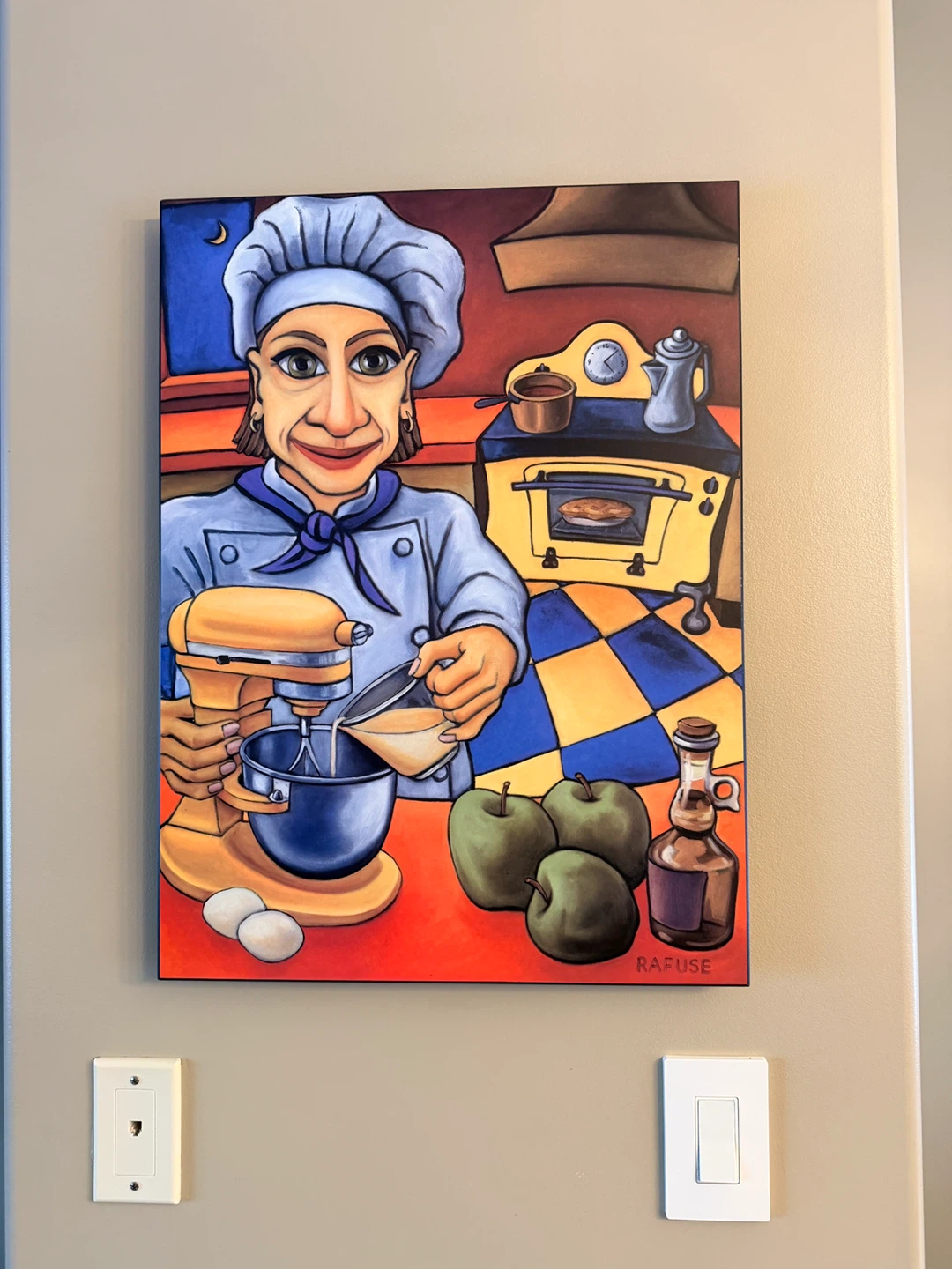 🎨 Rosaletta Chef Art By Will Rafuse - photo 2