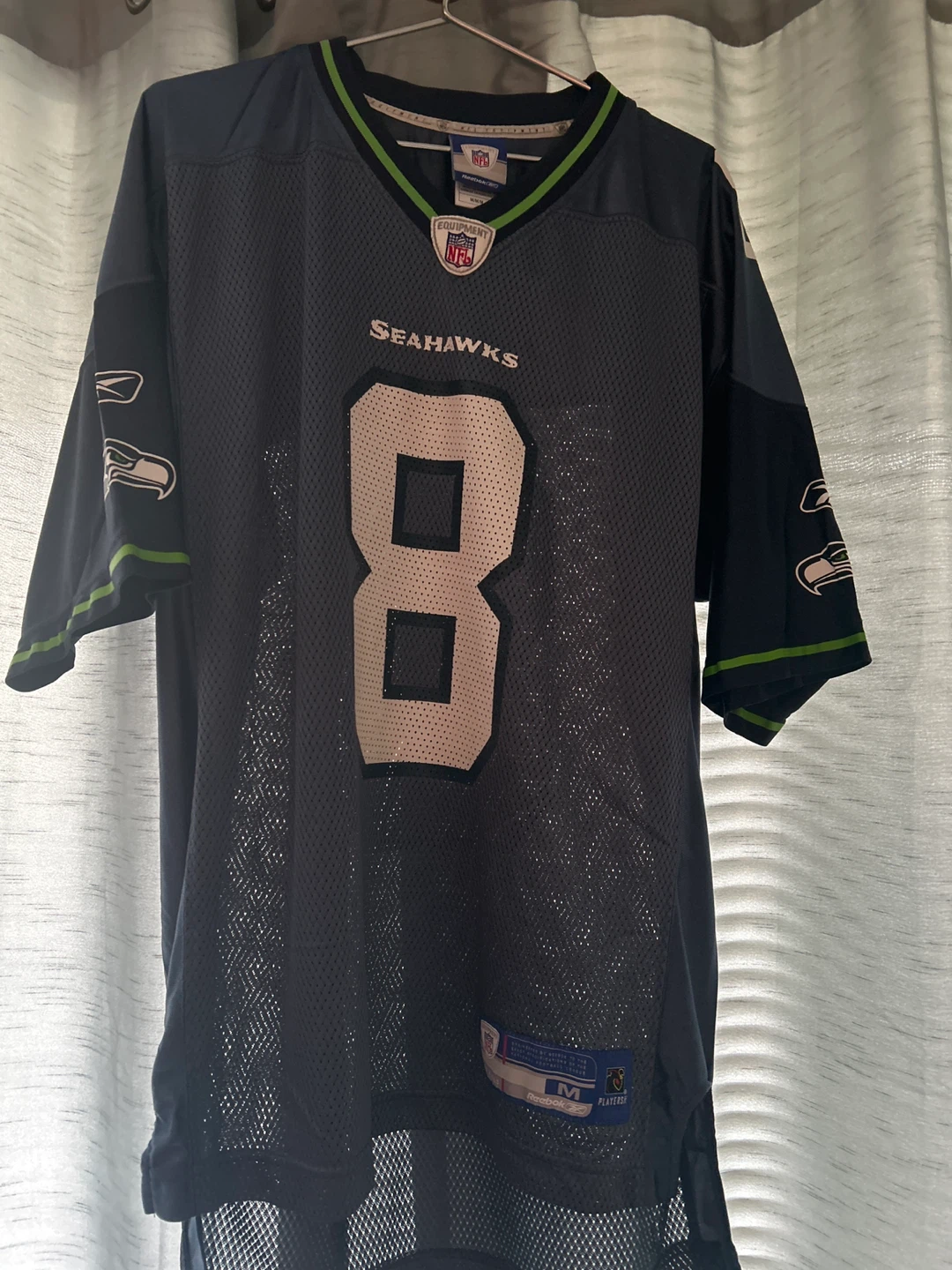 Seattle Seahawks #8 Reebok Jersey - Size M