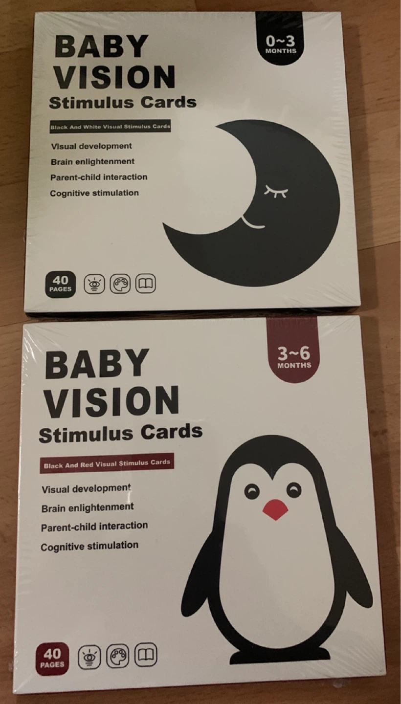 Baby Vision Stimulus Cards 0-6 Months