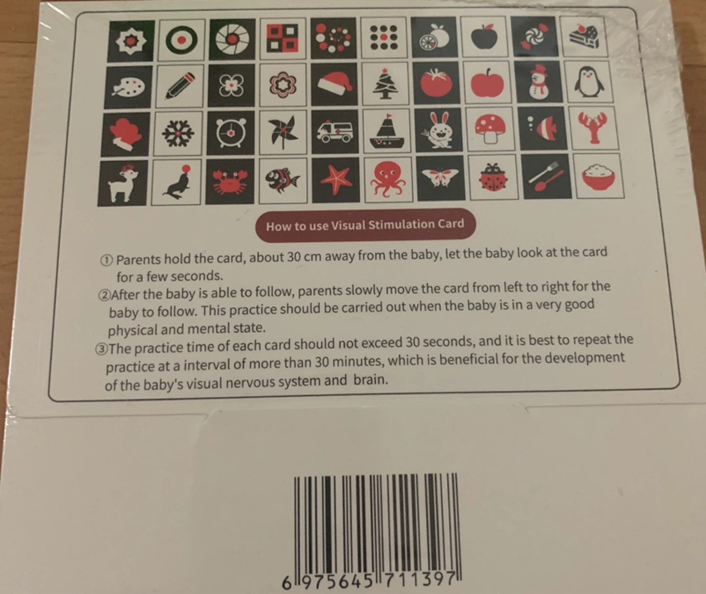 Baby Vision Stimulus Cards 0-6 Months - photo 3