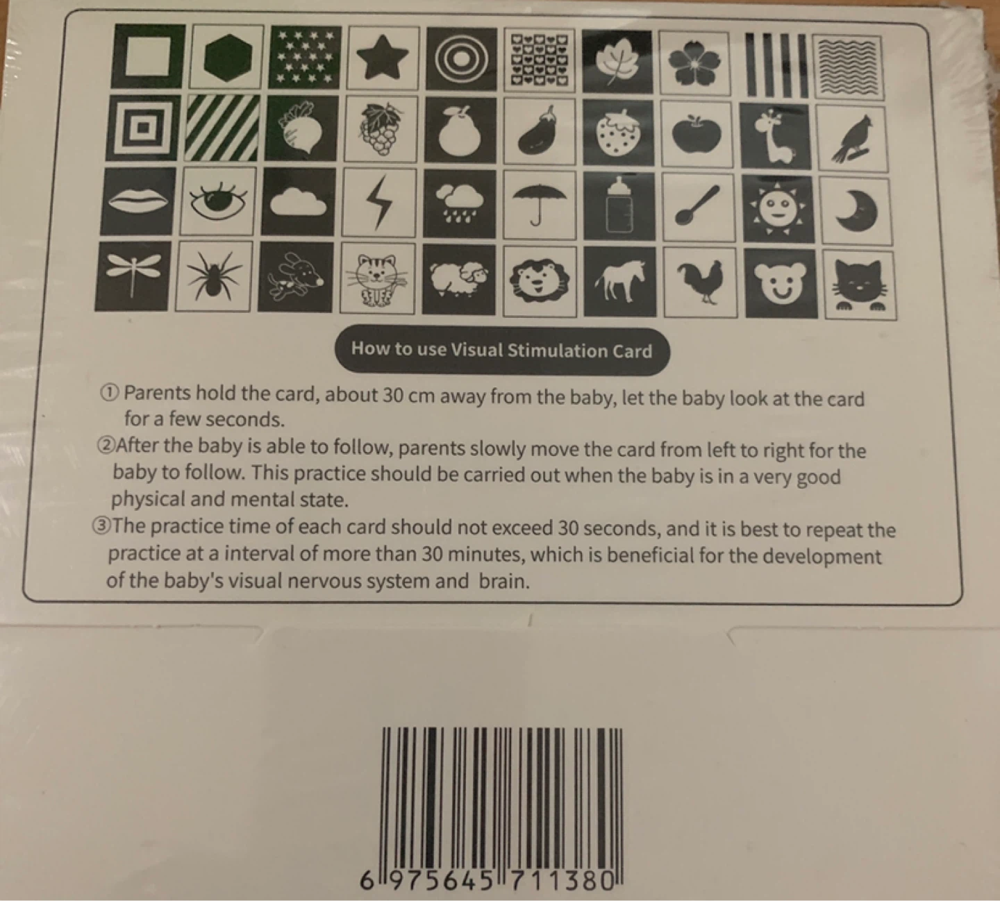 Baby Vision Stimulus Cards 0-6 Months - photo 5