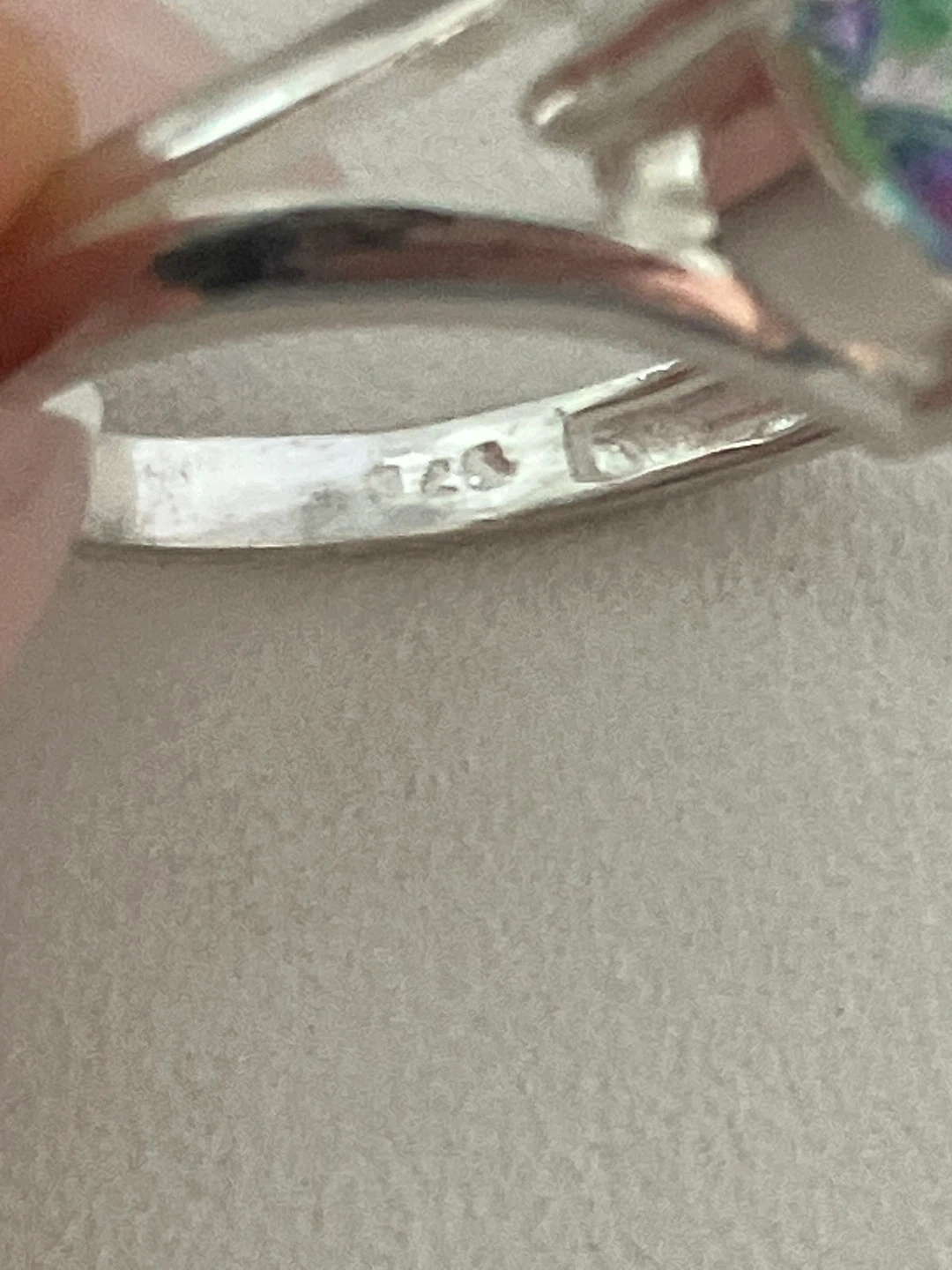 Sterling Silver Mystic Topaz Ring, Size 7 - photo 5