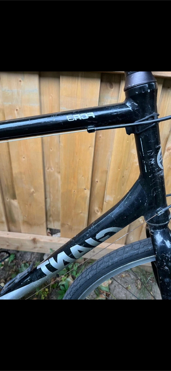 Black & Silver Giant FCR3 Hybrid Bicycle - photo 2