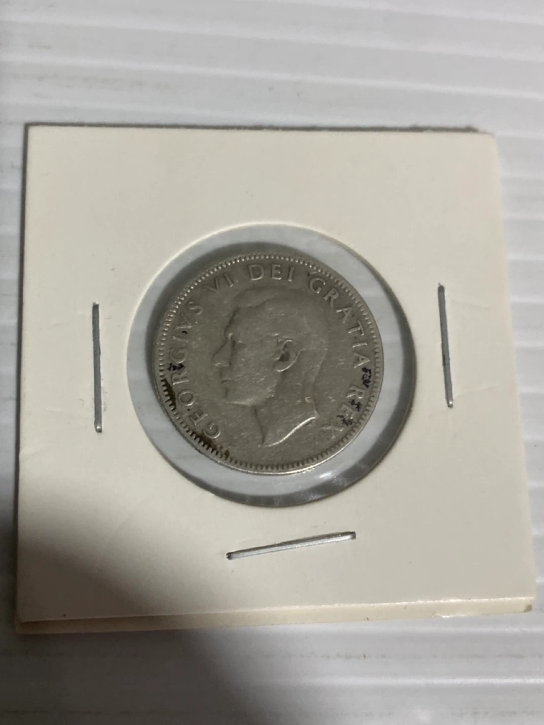 1949. Silver  Canadian Quarter - photo 4