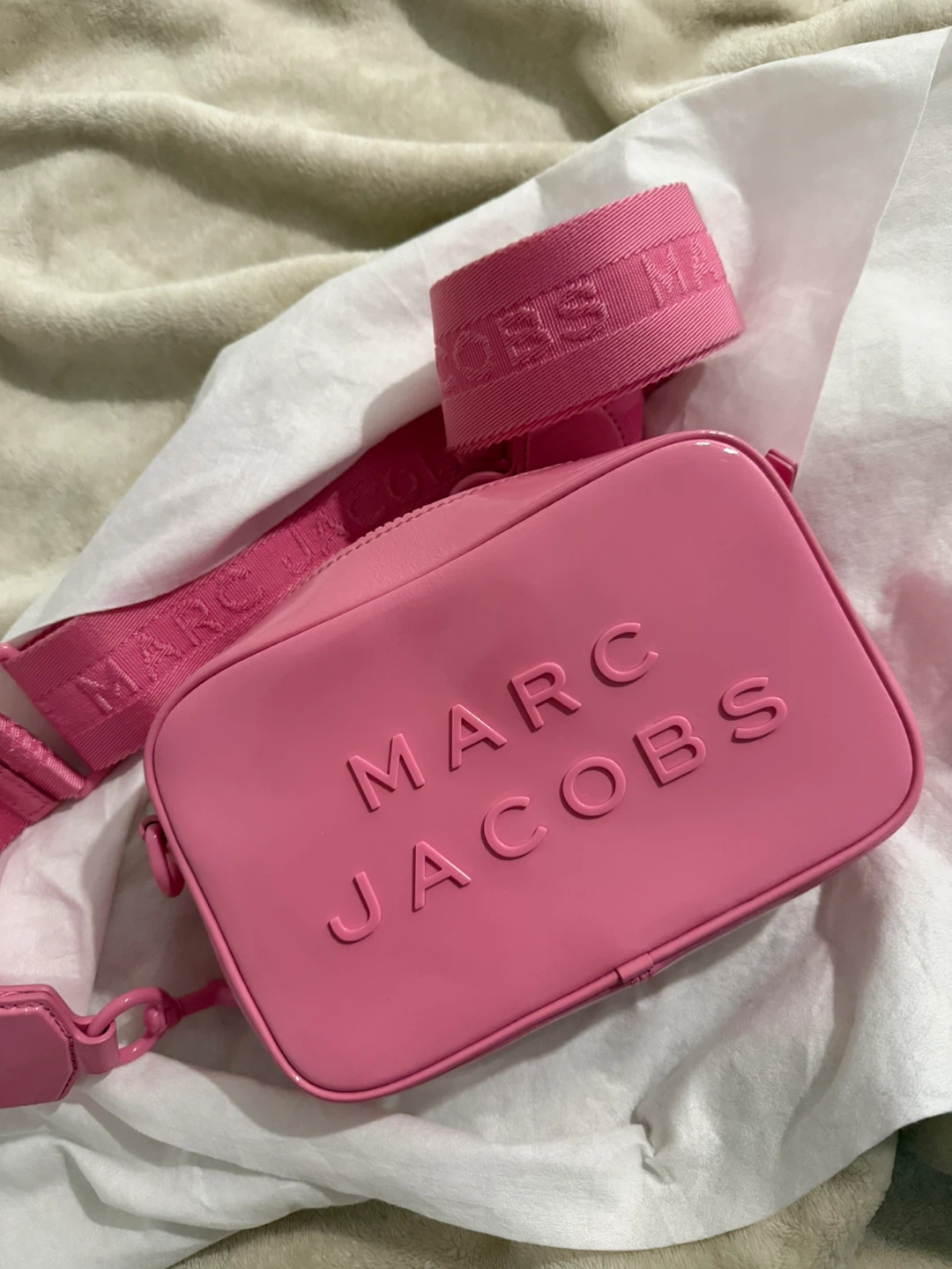 Marc Jacobs Candy Pink Camera Bag