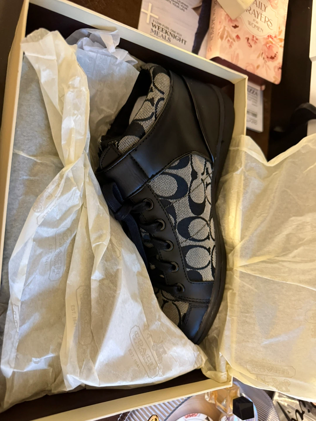 Coach Leatherwear High Top Sneakers - photo 2