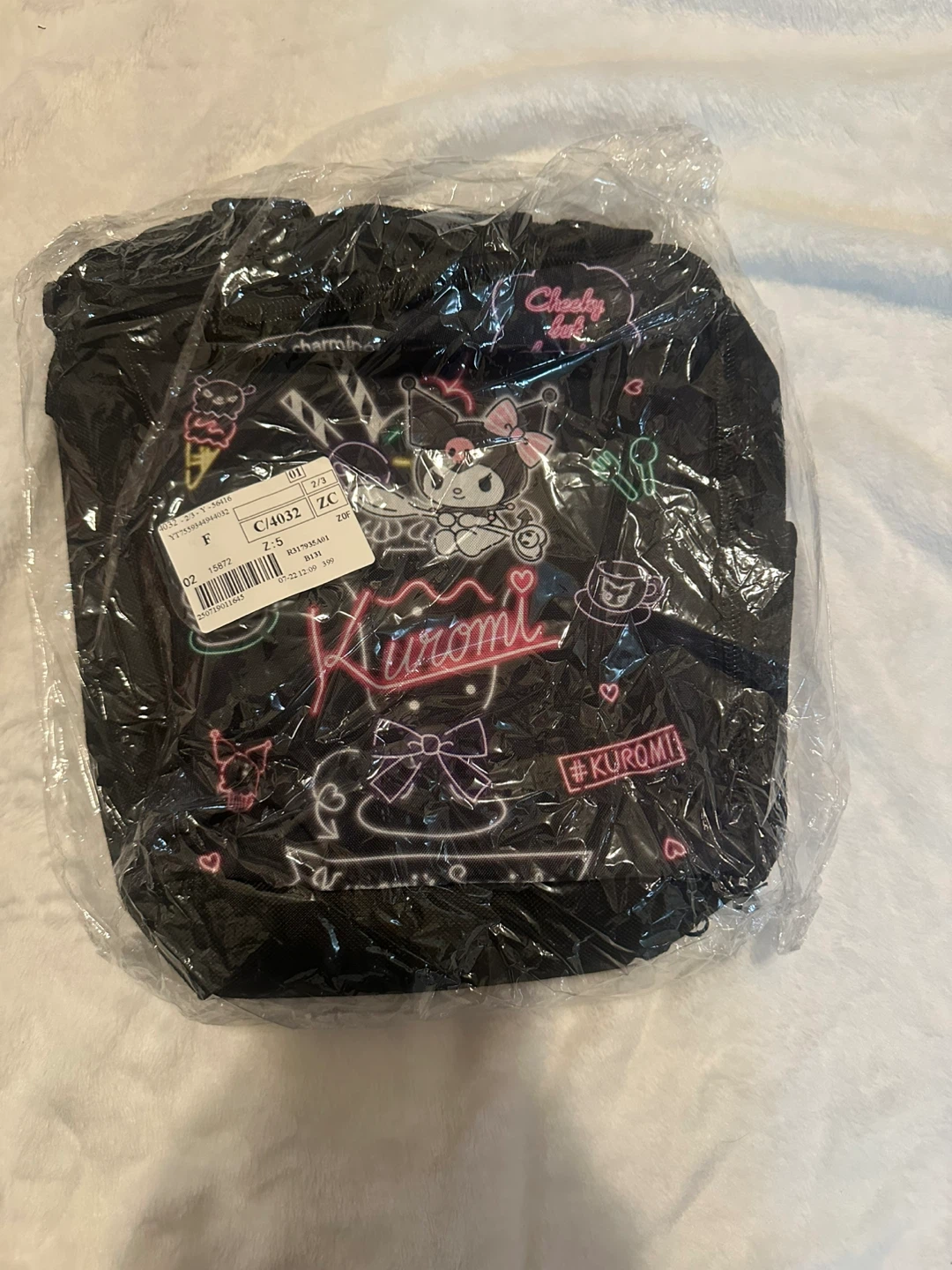 New Kuromi Black Tote Bag