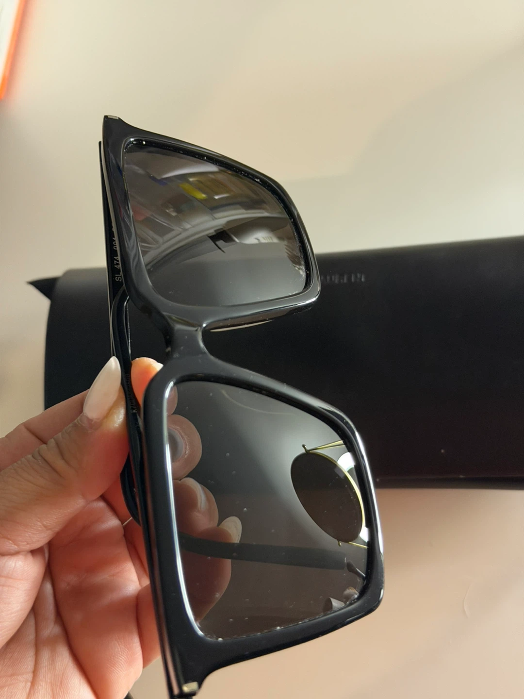 Saint Laurent SL 474 001 Sunglasses