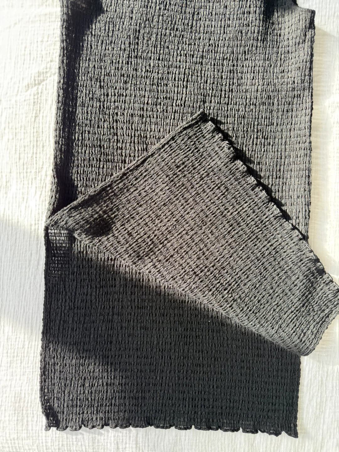 Wilfred Black Smocked Dress - Size S - photo 4