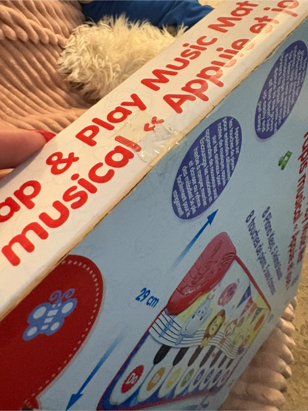 Tap & Play Music Mat - Piano Keys & Animal Sounds - photo 2