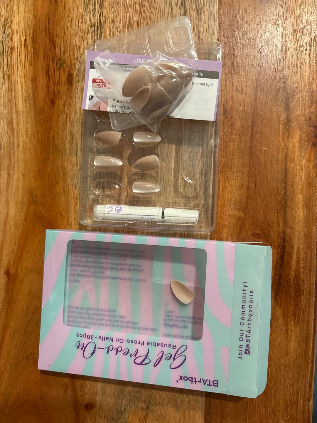 BTArtbox Gel Press-On Reusable Nails