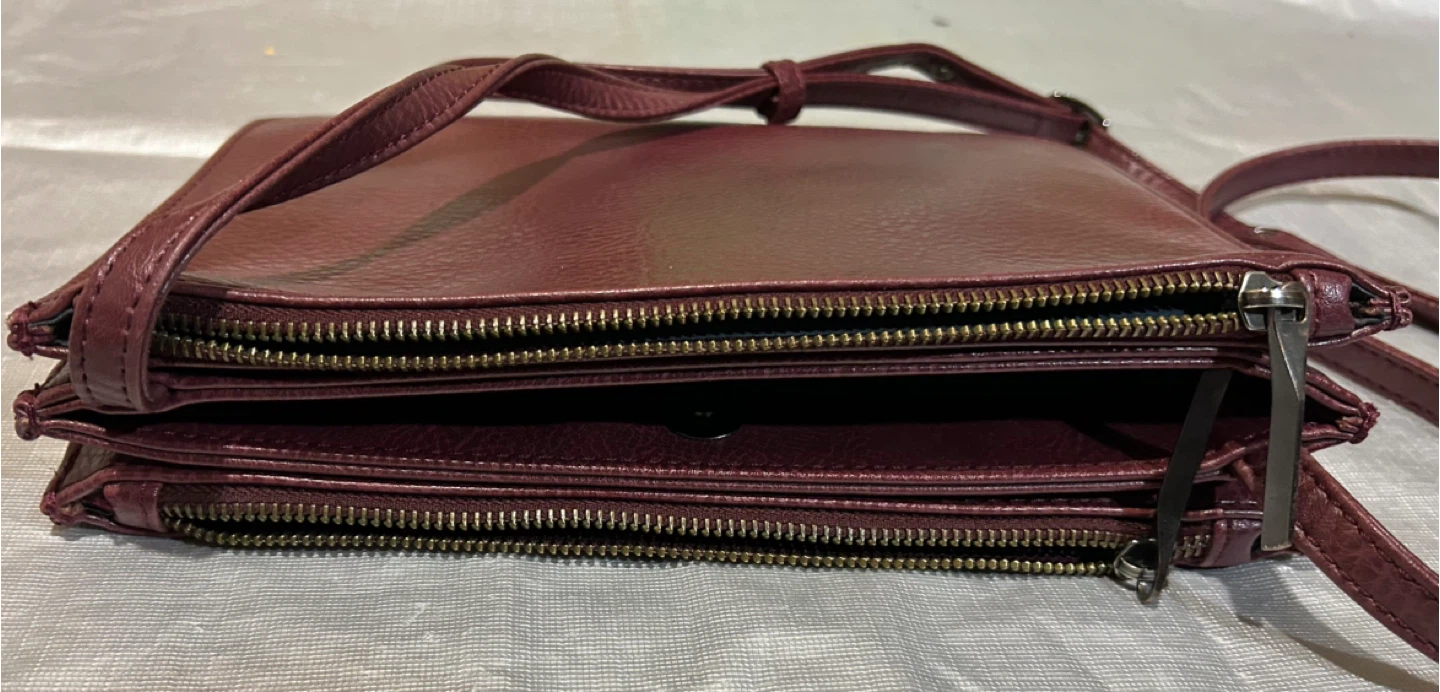 Matt & Nat Burgundy Crossbody Bag - photo 3