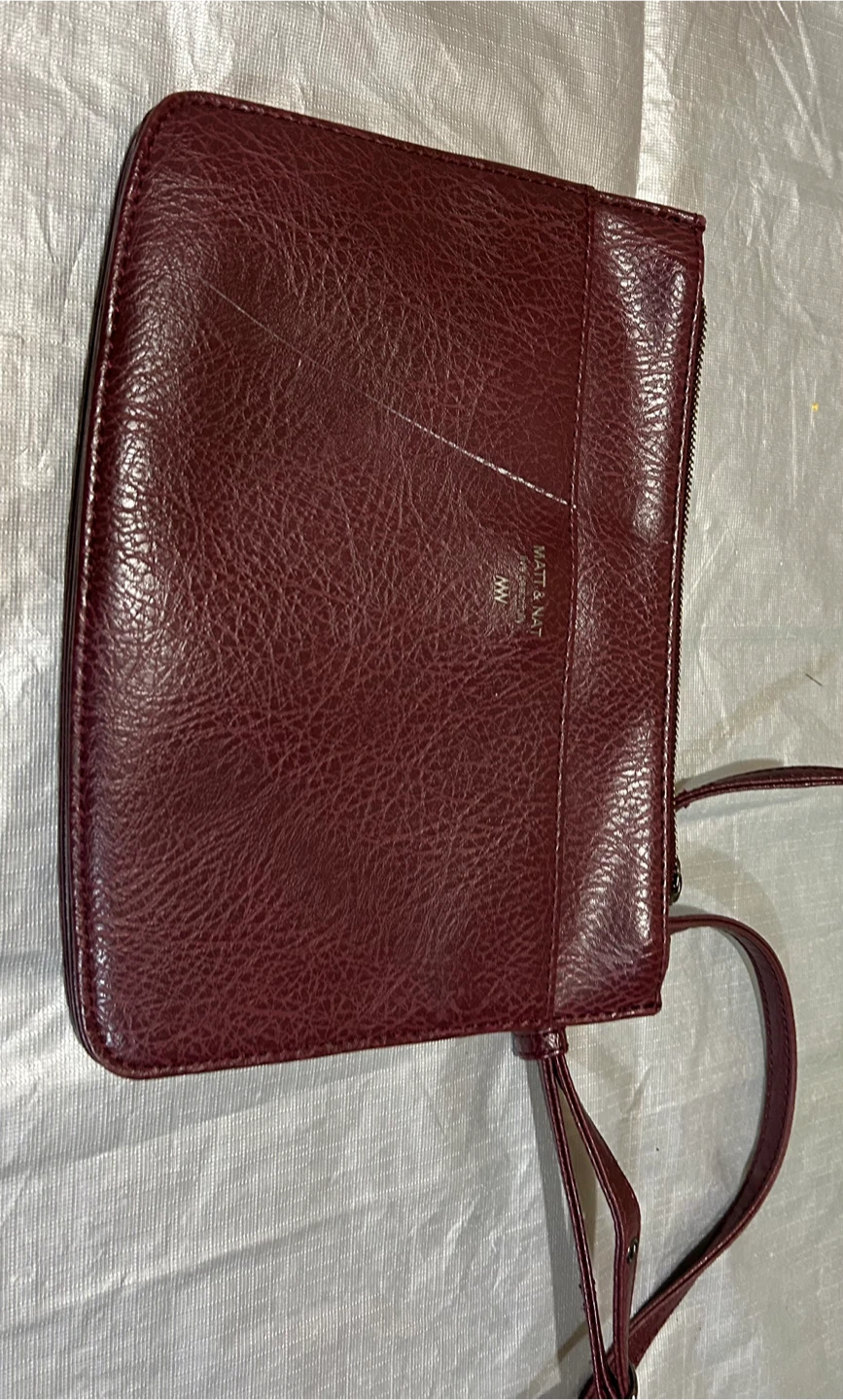 Matt & Nat Burgundy Crossbody Bag - photo 2