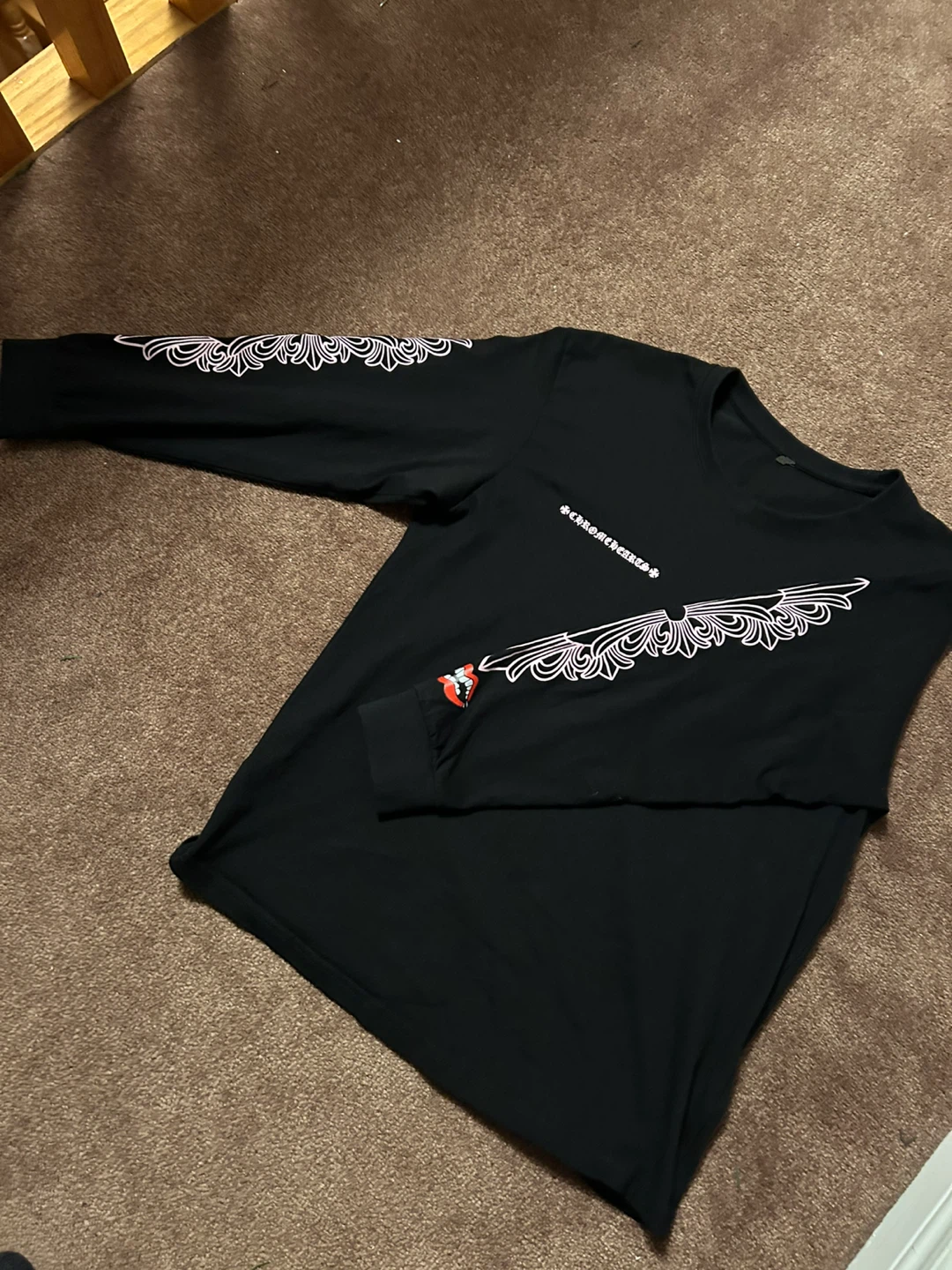 Chrome Hearts Black Long Sleeve Shirt - photo 3