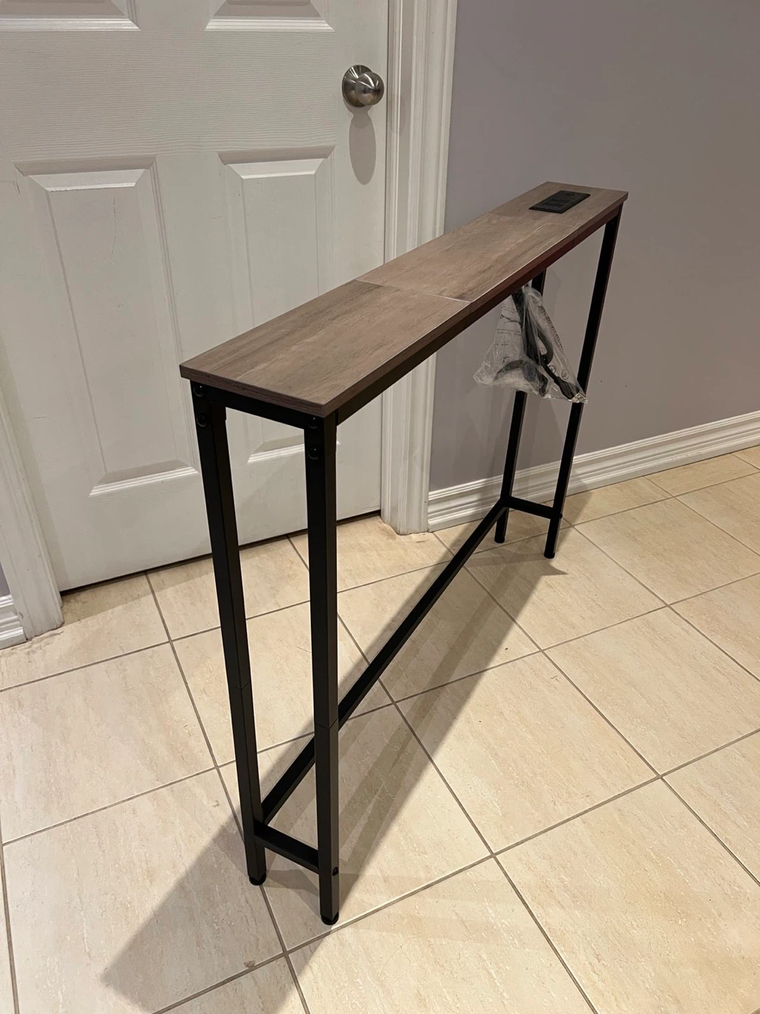 Console Table with Power Outlet - photo 2