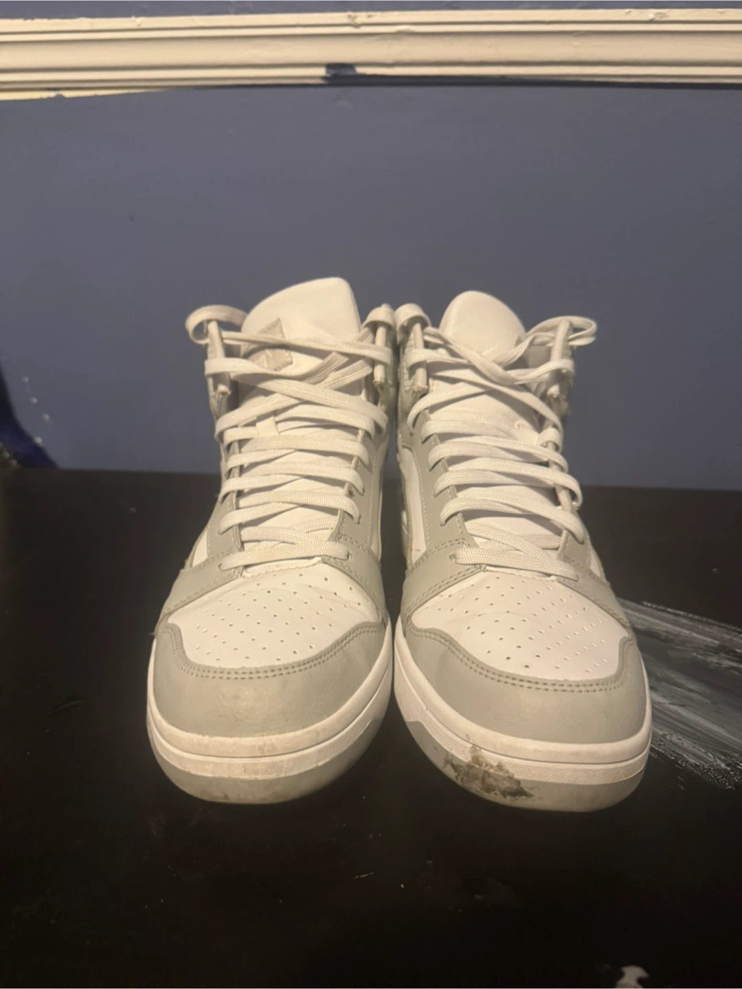 Puma Rebound Joy High Top Sneakers - White/Gray - photo 4