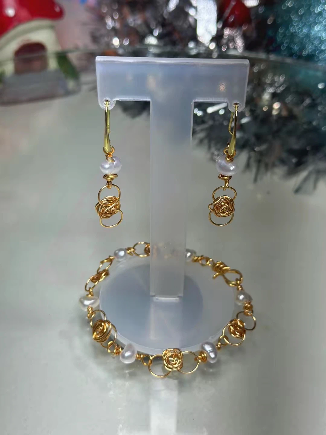 Handmade Beaded Jewelry Set