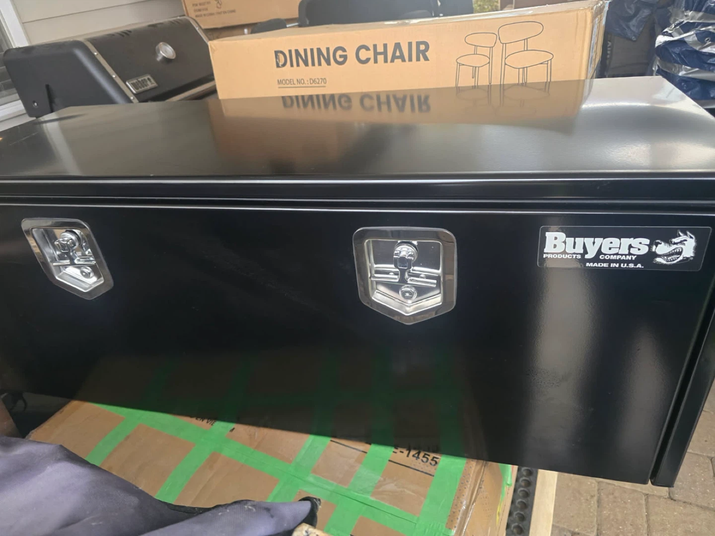 Buyers Products Black Steel Underbody Truck Box - photo 2